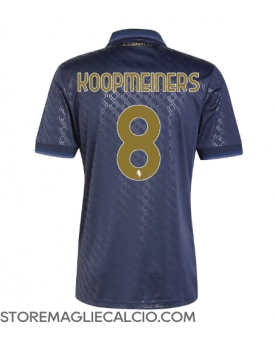 Juventus Teun Koopmeiners #8 Maglia Gara Terza Repliche 2024-25